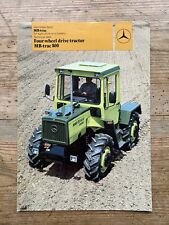 Trac 800 leaflet.. for sale  DRIFFIELD