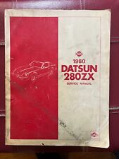 Datsun 280Zx 1980 manual de servicio, usado segunda mano  Embacar hacia Argentina