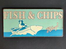 Fish chips seaside for sale  LEICESTER
