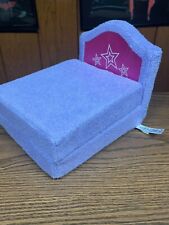 Sofá cama desplegable púrpura exclusivo para hotel American Girl 2013 segunda mano  Embacar hacia Argentina