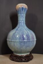 Um vaso chinês provavelmente século XIX 23 cm suporte de madeira incluído comprar usado  Enviando para Brazil