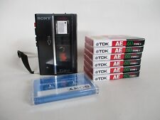 Sony TCM-17  Cassette corder Walkman Stereo ＆ 6 60 minute cassett for sale  Shipping to South Africa
