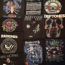 Usado, Lote de 10 camisetas banda de rock revenda turnê concerto camiseta Dead Ramones Y2K Mix comprar usado  Enviando para Brazil