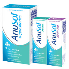 Anusol suppositories ointment for sale  LONDON