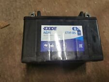 Etx9 exide motorcycle for sale  STAINES-UPON-THAMES