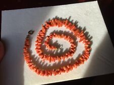 real coral necklace for sale  LIVERSEDGE
