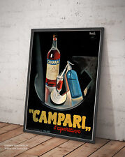 Poster nizzoli campari usato  Ragusa