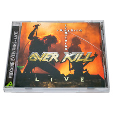 Wrecking Everything -- Live by Overkill (CD, Jun-2002, Spitfire Records, Canadá) comprar usado  Enviando para Brazil
