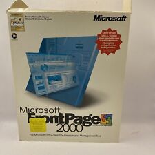 Microsoft frontpage 2000 for sale  Round Rock