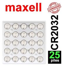 Pile cr2032 maxell d'occasion  Trèbes