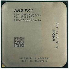 Procesador AMD FX-4100 cuatro núcleos 3,6 GHz, caché de 4 MB, socket AM3+, CPU de 95 vatios segunda mano  Embacar hacia Argentina