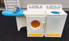 Vintage Little Tikes Washer Dryer Ironing Board Laundry Child Size Play for sale  Spring City
