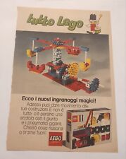 Inserto pubblicità 1972 usato  Italia