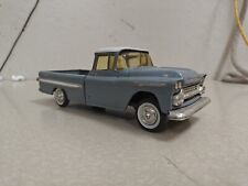 1959 CHEVROLET Apache Fleetside PICKUP Truck SMP PROMO 1/25 Blue With White Top for sale  Shipping to South Africa