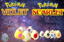Pokemon Scarlet & Violet - Jajka błyszczące lub żadne błyszczące 6iv Dowolna natura na sprzedaż  Wysyłka do Poland