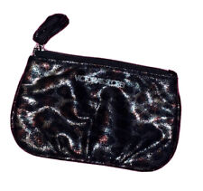 Bolsa de cosméticos Victoria's Secret VS bolsa de monedas bolso estampado de leopardo suavemente amado segunda mano  Embacar hacia Mexico