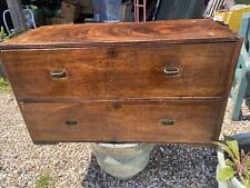 Antique campaign chest for sale  HENFIELD