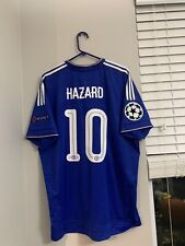 Camisa Chelsea Adidas Eden Hazard #10 Liga dos Campeões comprar usado  Enviando para Brazil