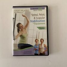 Juego de 2 DVD 2007 Stott Pilates estabilización pélvica y escapular espinal en equipo segunda mano  Embacar hacia Argentina