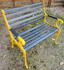 vintage cast iron garden bench Beautiful Bench, used for sale  Shipping to South Africa