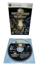 Mortal Kombat vs. DC Universe Microsoft Xbox 360 disco e manual apenas testado funciona comprar usado  Enviando para Brazil