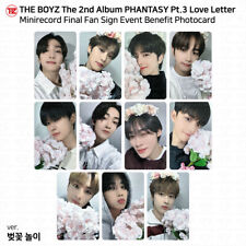 Usado, Cartão fotográfico The Boyz Phantasy Pt.3 carta de amor mini-gravador final placa de fã evento comprar usado  Enviando para Brazil