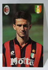 Ac Milan Cartolina Ufficiale 1994-95 Sponsor Motta - Cristian Panucci usato  Milano