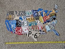 License plate map for sale  VENTNOR