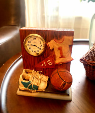 Relógio de mesa de basquete vintage para crianças em resina, tão fofo! comprar usado  Enviando para Brazil