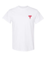 Camiseta Tesla Model Moda Hombres Mangas Cortas Adulto Bordada NUEVA, usado segunda mano  Embacar hacia Argentina