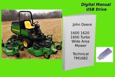 Cortador de grama John Deere 1600 1620 1600 turbo área larga manual técnico ver descrição comprar usado  Enviando para Brazil