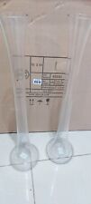 Pair glass vases for sale  LEEDS