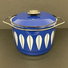 Cathrineholm Enamel Blue Lotus Stock Casserole Pot With Handles Country Kitchen for sale  Shipping to South Africa