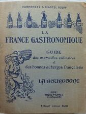Gastronomique bourgogne curnon d'occasion  Champigny-sur-Marne