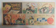 Anuncio de tejido Kleenex: ¡Dinky's Diary! de 1930 Talla: 7,5 x 15 pulgadas segunda mano  Embacar hacia Mexico