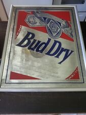 vintage beer sign bud dry for sale  Clinton