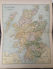 Antique print map for sale  Shipping to Ireland