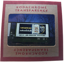 Kodachrome Red Border Slide | *1949* KELVINATOR REFRIGERATOR Billboard Sign Ad for sale  Shipping to South Africa