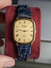 Reloj vintage para hombre Raymond Weil con estuche de oro 18K segunda mano  Embacar hacia Argentina