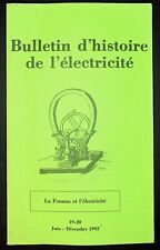 Bulletin histoire électricit� d'occasion  Villefranche-de-Lauragais
