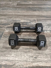 Dumbbells pound hexagon for sale  Lisbon