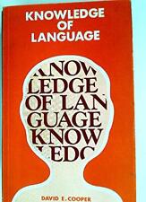 Knowledge language cooper for sale  UK