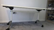 Foldable white desk. for sale  OLDHAM