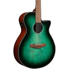 Guitarra elétrica acústica Ibanez AEG70 - Verde esmeralda comprar usado  Enviando para Brazil