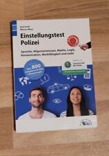 einstellungstest polizei gebraucht kaufen  Schacht-Audorf