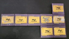 8 Pentium Pro CPU LOT-  (Made with Pure 24K GOLD) for sale  Shipping to South Africa