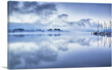 Artcanvas foggy lake for sale  Niles