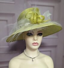 Wedding hat lemon for sale  WIGTON