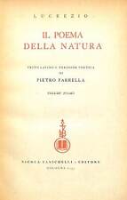Poema della natura usato  Italia