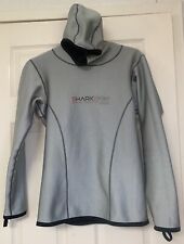 shark skin mens wetsuit Hooded Top size L watersports scuba diving for sale  Shipping to South Africa